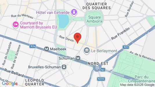 Apartments for rent i Stad Brussel - kort over placeringen