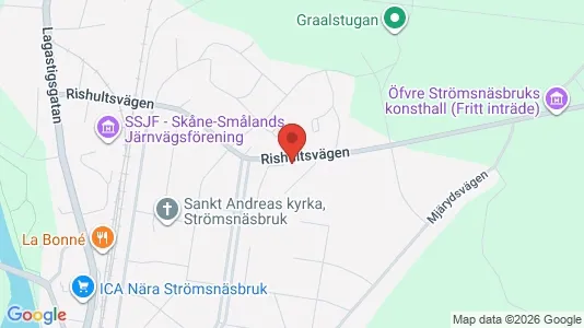 Apartments for rent i Örkelljunga - kort over placeringen
