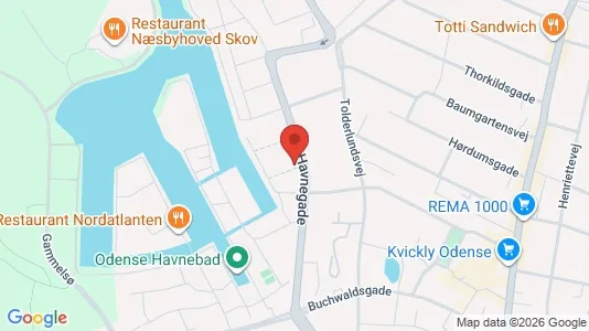 Apartments for rent in Odense C - Photo from Google Street View