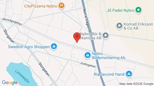 Apartments for rent in Nybro - Photo from Google Street View