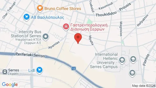 Apartments for rent in Serres - Photo from Google Street View