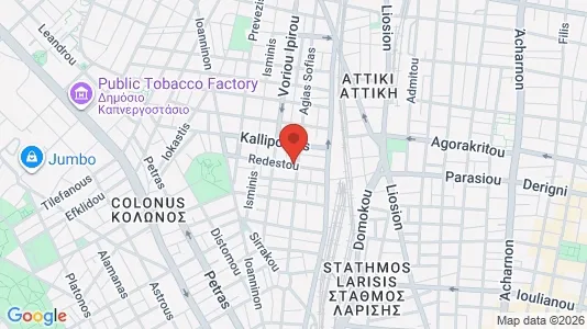 Apartments for rent i Athens Akadimia Platonos - kort over placeringen