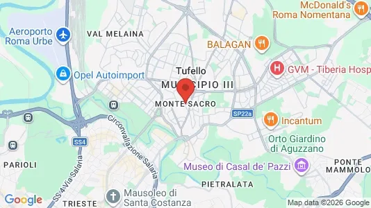 Apartments for rent in Roma Municipio III – Monte Sacro - Photo from Google Street View