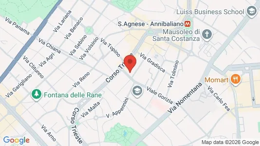 Apartments for rent in Roma Municipio II – Parioli/Nomentano - Photo from Google Street View