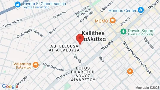 Apartments for rent in Kallithea - Photo from Google Street View