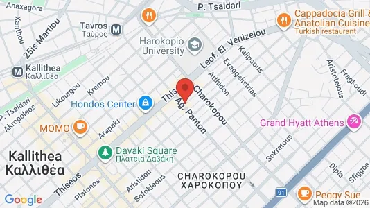 Apartments for rent in Kallithea - Photo from Google Street View