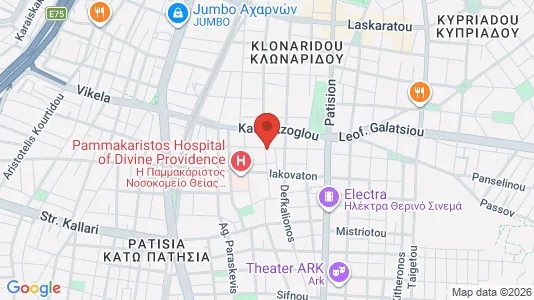Apartments for rent in Athens Agios Nikolaos - Photo from Google Street View