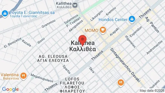 Apartments for rent in Kallithea - Photo from Google Street View