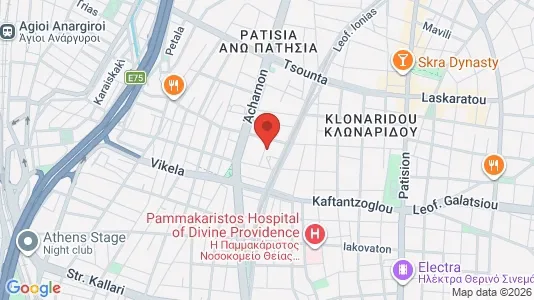 Apartments for rent in Athens Agios Nikolaos - Photo from Google Street View