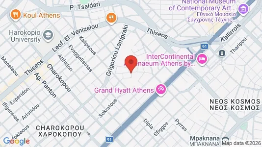 Apartments for rent in Kallithea - Photo from Google Street View