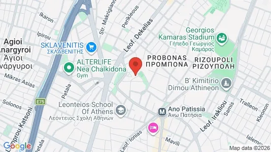 Apartments for rent i Athens Agios Nikolaos - kort over placeringen