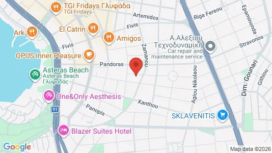 Apartments for rent in Glyfada - Photo from Google Street View