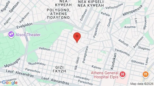 Apartments for rent in Athens Ampelokipoi - Photo from Google Street View