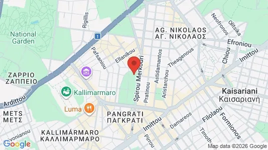 Apartments for rent in Athens Pagrati - Photo from Google Street View