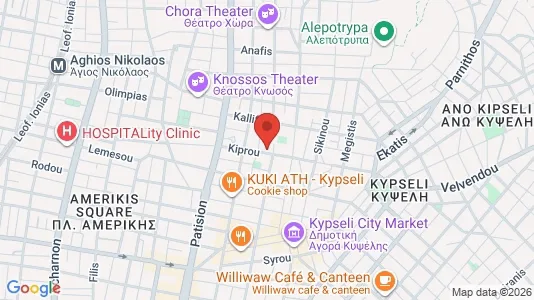 Apartments for rent in Athens Agios Nikolaos - Photo from Google Street View
