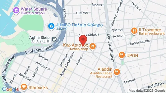 Apartments for rent in Kallithea - Photo from Google Street View