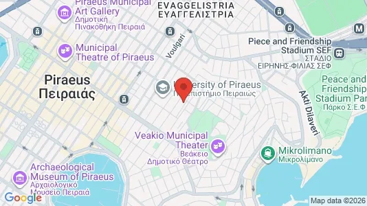 Apartments for rent i Piraeus - kort over placeringen