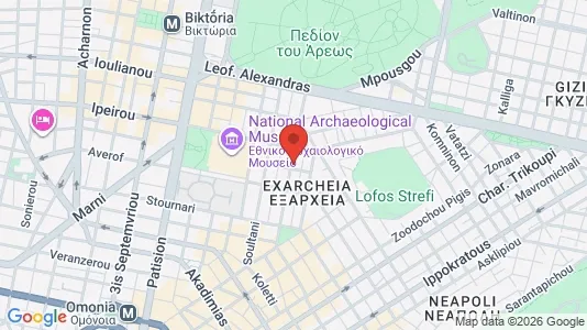 Apartments for rent i Athens Ampelokipoi - kort over placeringen