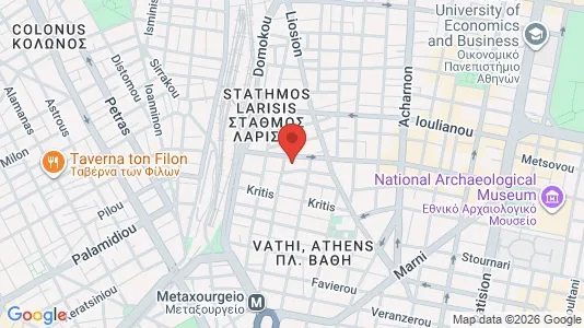 Apartments for rent in Athens Agios Nikolaos - Photo from Google Street View
