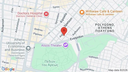 Apartments for rent i Athens Agios Panteleimonas - kort over placeringen