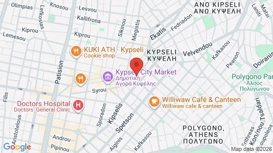 Apartments for rent in Athens Agios Nikolaos - Photo from Google Street View