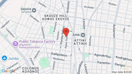 Apartments for rent i Athens Akadimia Platonos - kort over placeringen