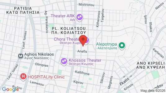 Apartments for rent in Athens Agios Nikolaos - Photo from Google Street View