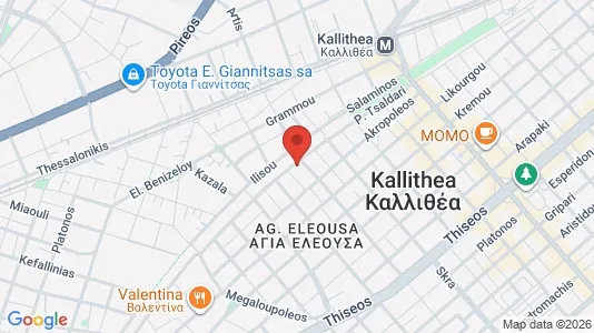 Apartments for rent in Kallithea - Photo from Google Street View