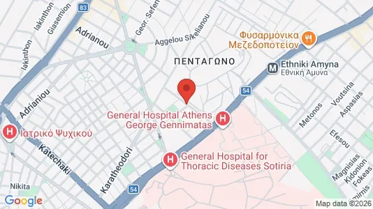Apartments for rent i Filothei-Psychiko - kort over placeringen