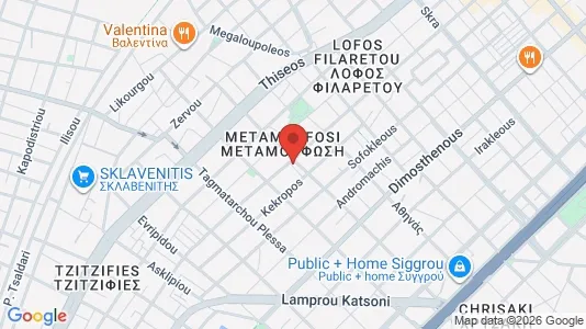 Apartments for rent in Kallithea - Photo from Google Street View