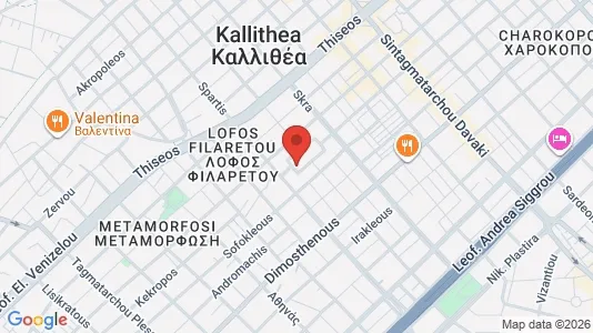 Apartments for rent in Kallithea - Photo from Google Street View