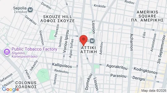 Apartments for rent in Athens Agios Nikolaos - Photo from Google Street View