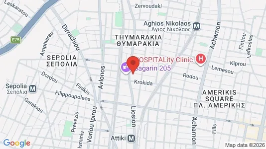 Apartments for rent in Athens Agios Nikolaos - Photo from Google Street View