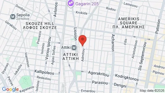 Apartments for rent in Athens Agios Nikolaos - Photo from Google Street View