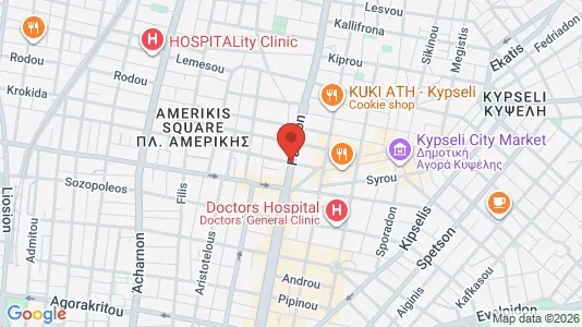 Apartments for rent in Athens Agios Nikolaos - Photo from Google Street View