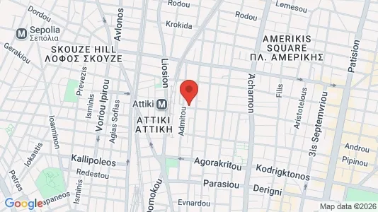 Apartments for rent in Athens Agios Nikolaos - Photo from Google Street View