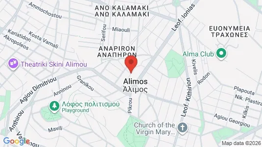 Apartments for rent i Agios Dimitrios - kort over placeringen