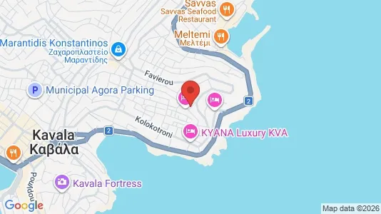 Apartments for rent in Kavala - Photo from Google Street View