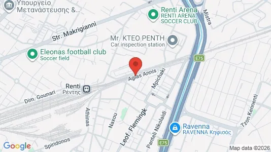 Apartments for rent i Aigaleo - kort over placeringen