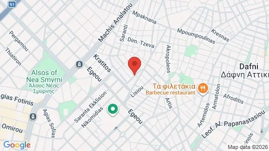 Apartments for rent in Agios Dimitrios - Photo from Google Street View