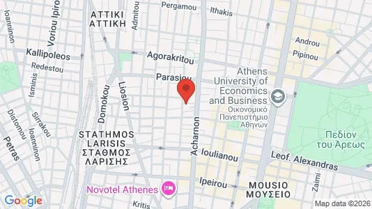 Apartments for rent in Athens Agios Nikolaos - Photo from Google Street View