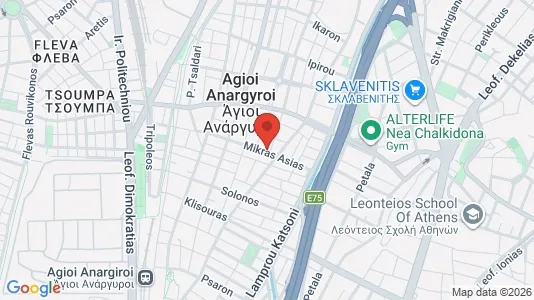 Apartments for rent in Agioi Anargyroi-Kamatero - Photo from Google Street View