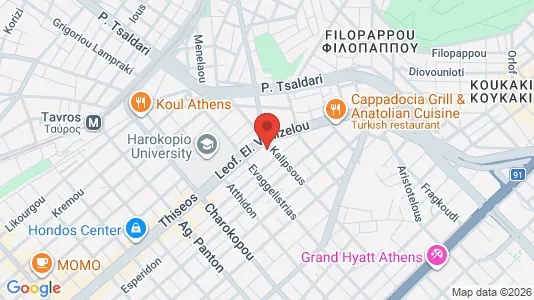 Apartments for rent in Kallithea - Photo from Google Street View