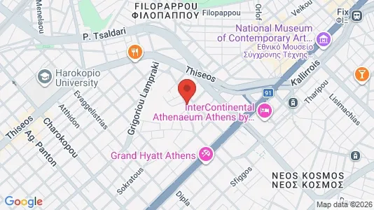 Apartments for rent in Kallithea - Photo from Google Street View