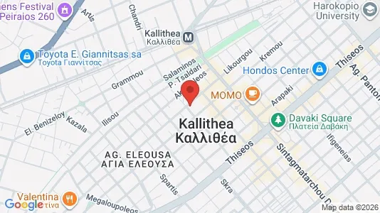 Apartments for rent in Kallithea - Photo from Google Street View