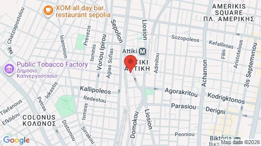 Apartments for rent in Athens Agios Nikolaos - Photo from Google Street View