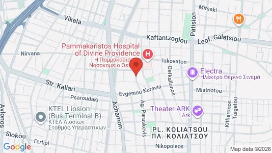 Apartments for rent in Athens Agios Nikolaos - Photo from Google Street View
