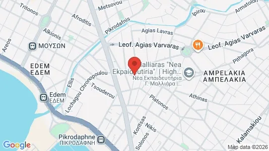 Apartments for rent in Agios Dimitrios - Photo from Google Street View