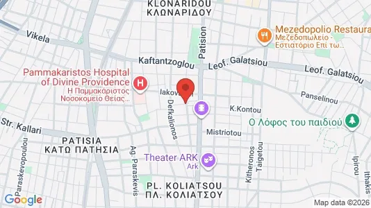 Apartments for rent in Athens Agios Nikolaos - Photo from Google Street View