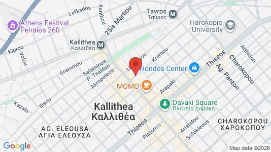 Apartments for rent in Kallithea - Photo from Google Street View